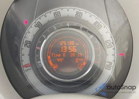 2013 Fiat 500 Pop z USA, uszkodzony, nr VIN 3C3CFFAR5DT512779